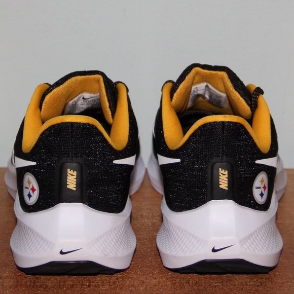 Nike Air Zoom Pegasus 39 Pittsburgh Steelers Running Shoes Mens 11.5 12 - Picture 6 of 7